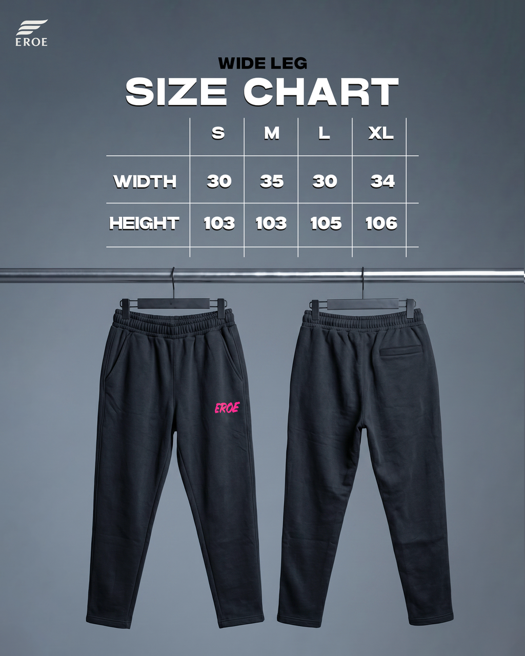 WIDE LEG (PINK EROE)