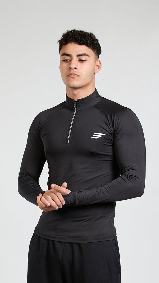 ZIPPER LONG SLEEVE- FINGER HOOK