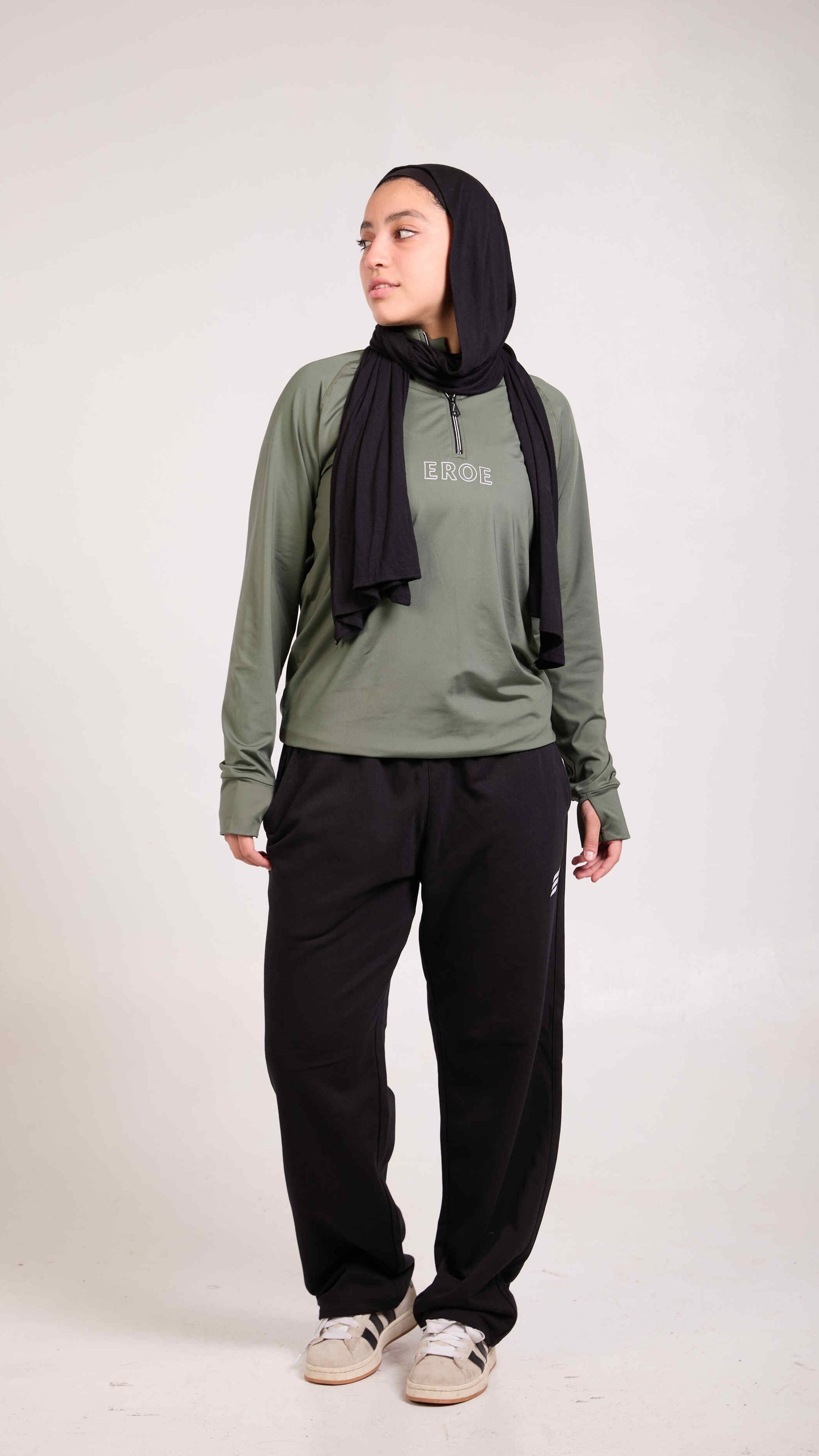 WIDE LEG (WHITE & BLACK  EROE LOGO)