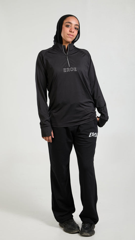 ZIPPER & WIDE LEG SET