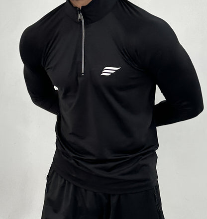 ZIPPER LONG SLEEVE- FINGER HOOK