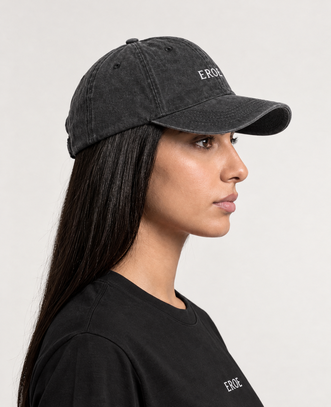 EROE Washed Black Cap