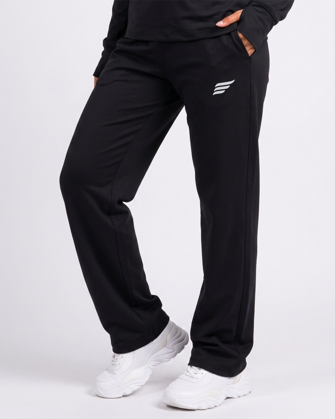 WIDE LEG (WHITE & BLACK  EROE LOGO)