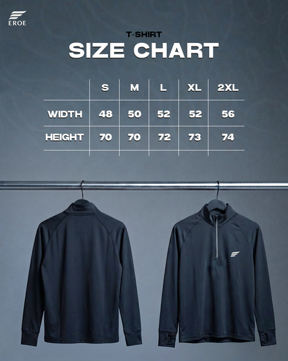 ZIPPER LONG SLEEVE- FINGER HOOK