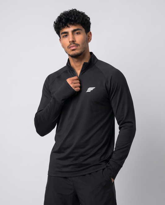 ZIPPER LONG SLEEVE- FINGER HOOK
