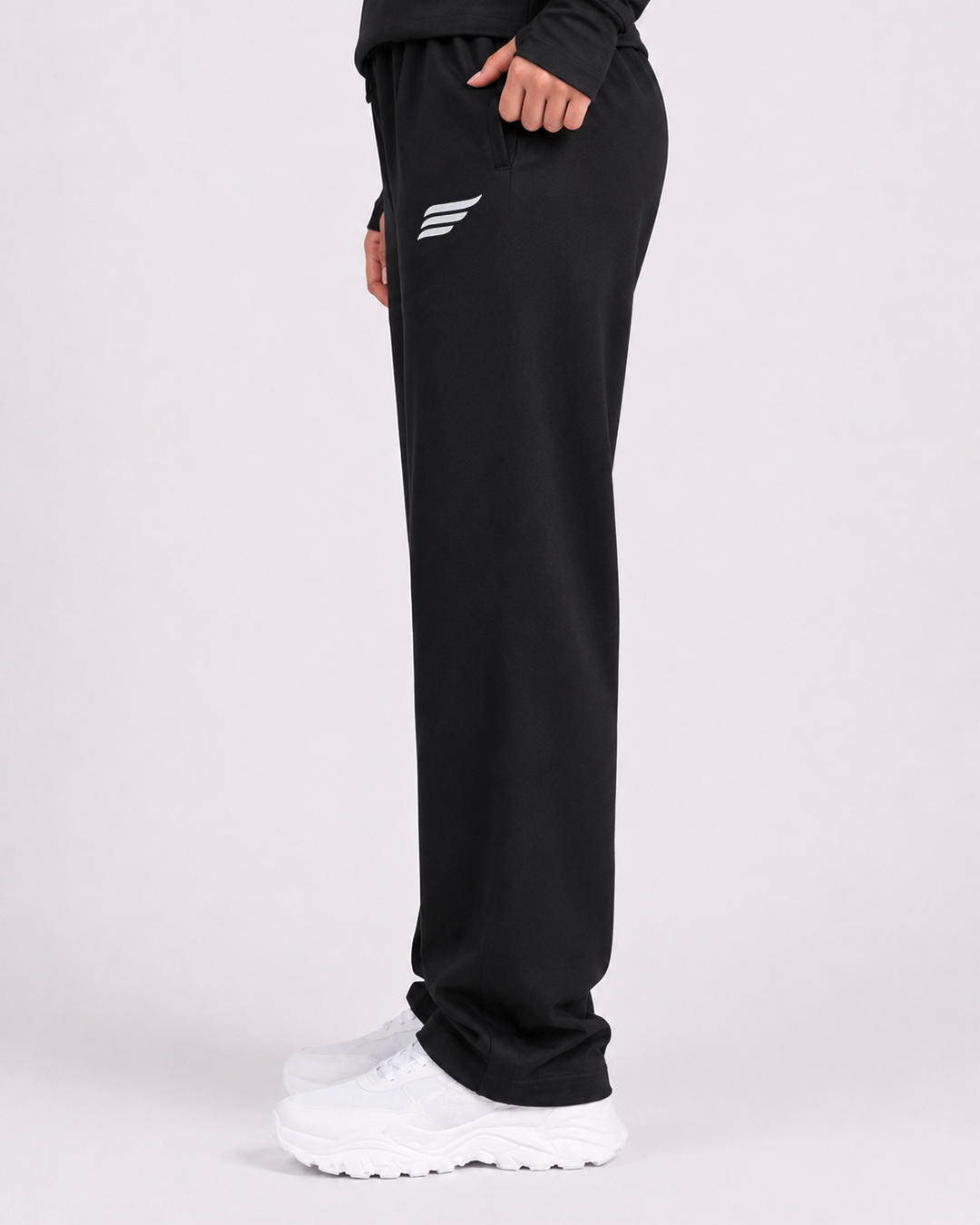 WIDE LEG (WHITE & BLACK  EROE LOGO)