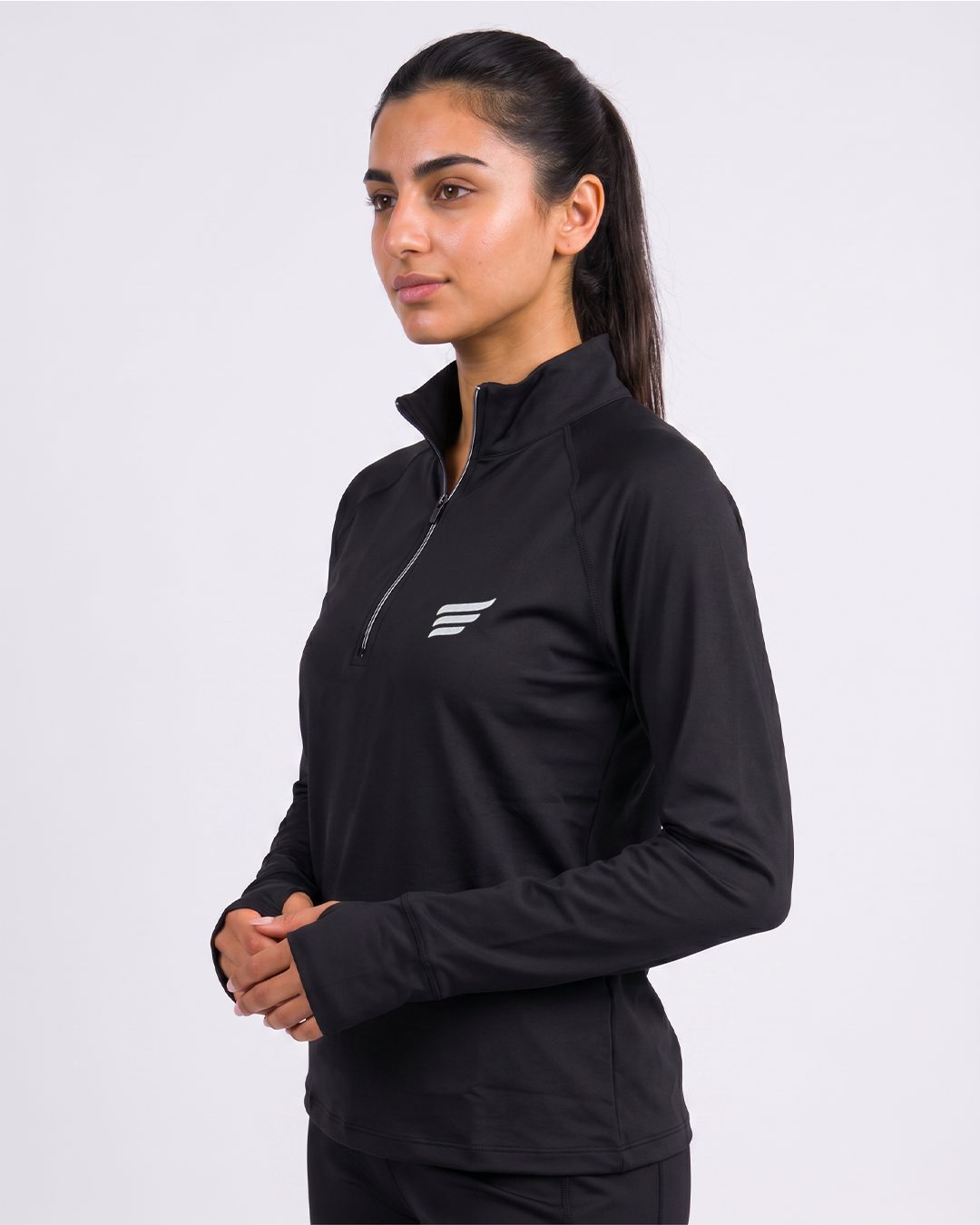 ZIPPER LONG SLEEVE- FINGER HOOK